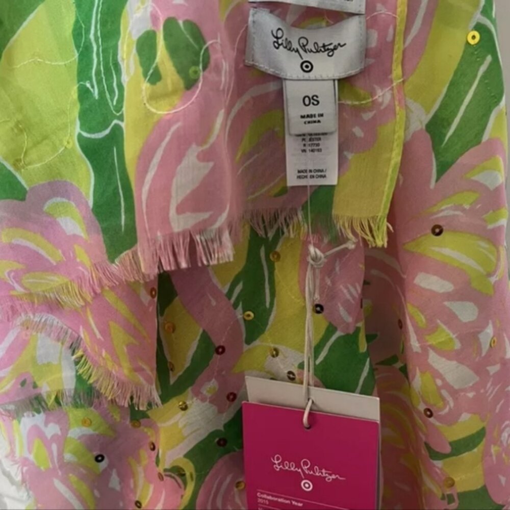 New Lilly Pulitzer Dance Scarf - Picture 2 of 4